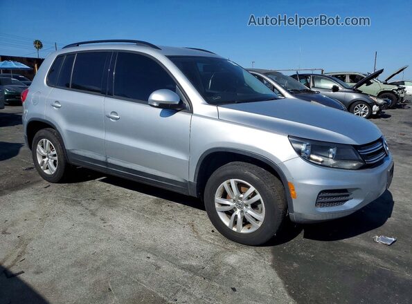 WVGAV7AX6GW525884 2016 VOLKSWAGEN TIGUAN Silver Передня права чверть