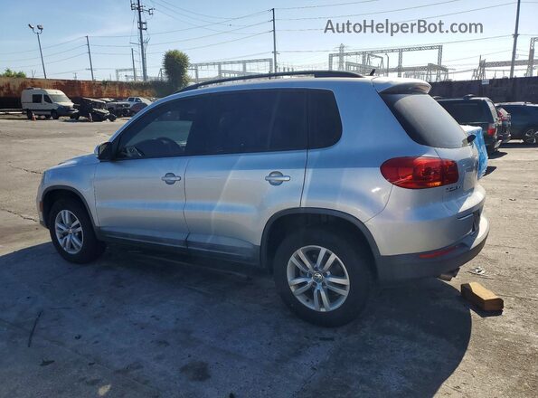 WVGAV7AX6GW525884 2016 VOLKSWAGEN TIGUAN Silver Задня ліва чверть