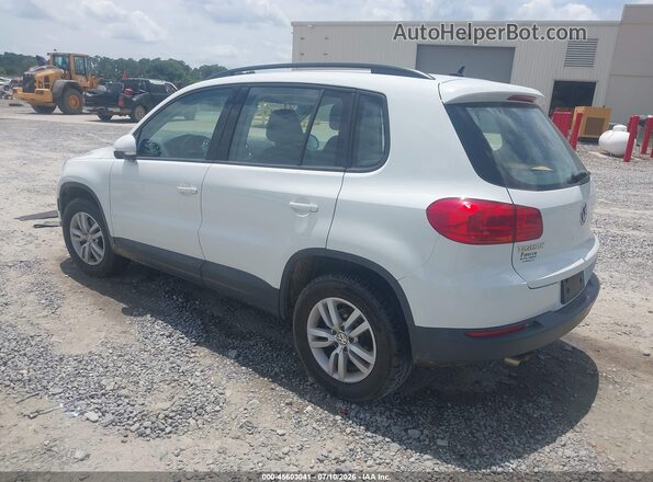 WVGAV7AX6GW559369 2016 VOLKSWAGEN TIGUAN White Trasero izquierdo