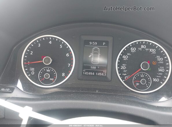 WVGAV7AX6GW559369 2016 VOLKSWAGEN TIGUAN White Vista de los asientos traseros