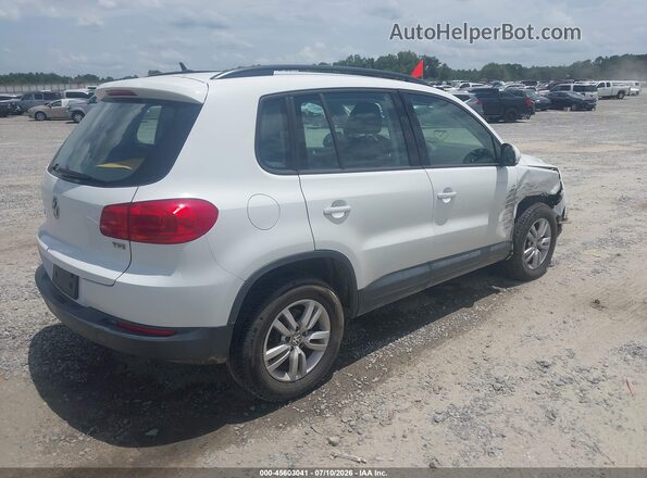 WVGAV7AX6GW559369 2016 VOLKSWAGEN TIGUAN White Trasero derecho
