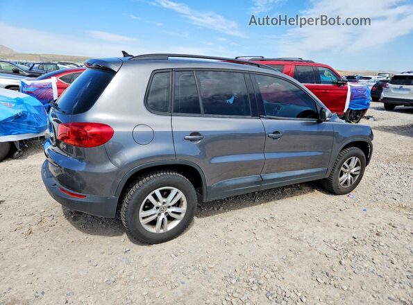 WVGAV7AX6HK030240 2017 VOLKSWAGEN TIGUAN Gray Tył prawy