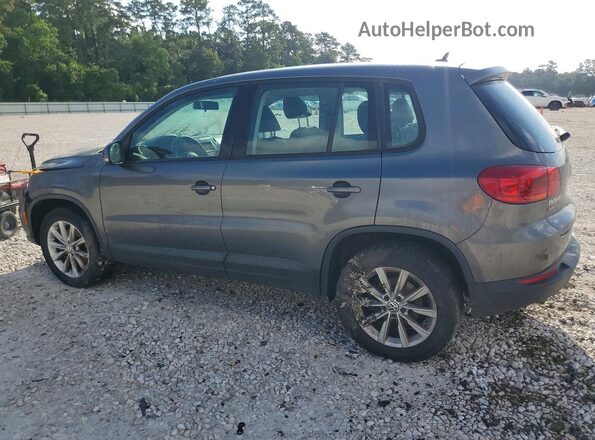 WVGAV7AX6HK047247 2017 VOLKSWAGEN TIGUAN Gray Tył lewy