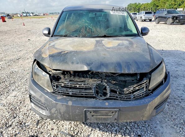 WVGAV7AX6HK047247 2017 VOLKSWAGEN TIGUAN Gray Widok z przodu