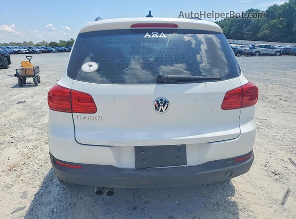 WVGAV7AX7HK004164 2017 VOLKSWAGEN TIGUAN White უკანა ხედი