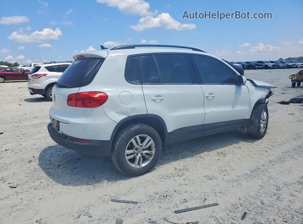 WVGAV7AX7HK004164 2017 VOLKSWAGEN TIGUAN White უკანა მარჯვენა