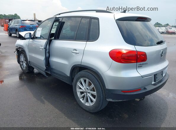 WVGAV7AX7HK044521 2017 VOLKSWAGEN TIGUAN Silver Trasero izquierdo