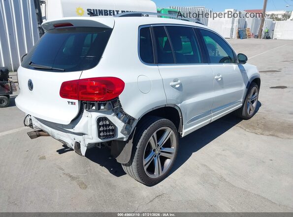 WVGAV7AX8GW039268 2016 VOLKSWAGEN TIGUAN White Задня права чверть