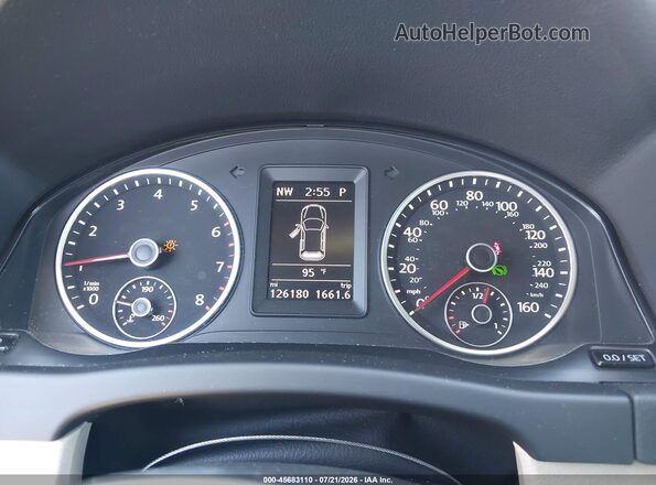 WVGAV7AX8GW039268 2016 VOLKSWAGEN TIGUAN White Вид задніх сидінь