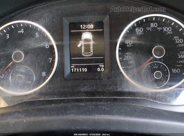 WVGAV7AX8GW501196 2016 VOLKSWAGEN TIGUAN Black Vista de los asientos traseros