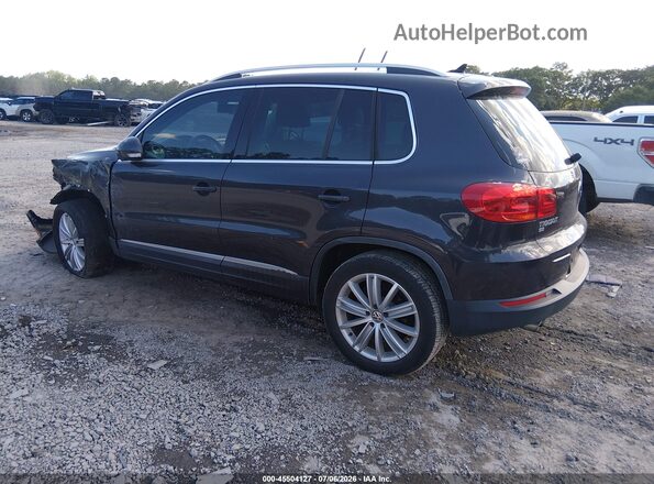 WVGAV7AX8GW517415 2016 VOLKSWAGEN TIGUAN Purple Rear left