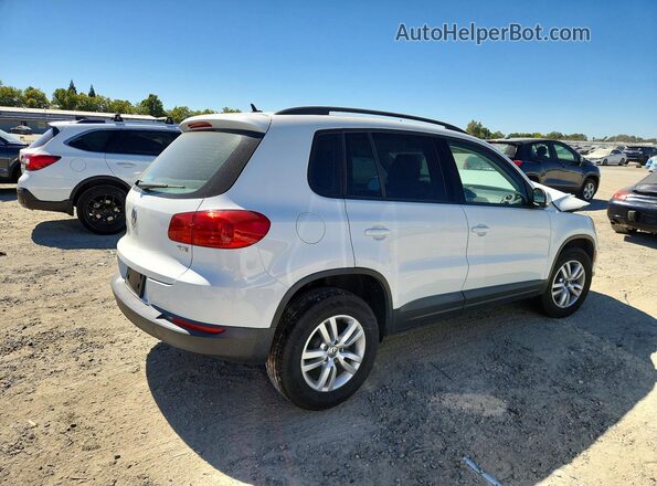 WVGAV7AX8GW578330 2016 VOLKSWAGEN TIGUAN White Trasero derecho