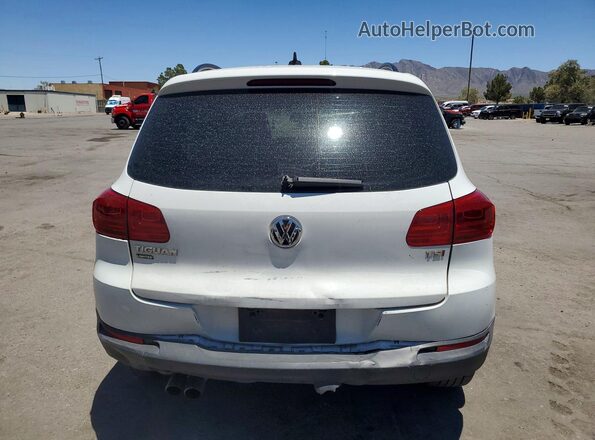 WVGAV7AX8HK049775 2017 VOLKSWAGEN TIGUAN White Rear view