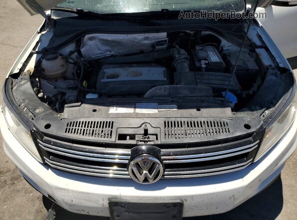 WVGAV7AX8HK049775 2017 VOLKSWAGEN TIGUAN White Engine compartment view