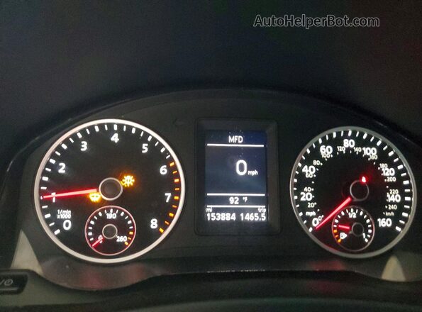 WVGAV7AX9GW580717 2016 VOLKSWAGEN TIGUAN White Vista del cuadro de instrumentos