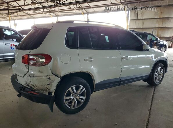 WVGAV7AX9GW580717 2016 VOLKSWAGEN TIGUAN White Trasero derecho