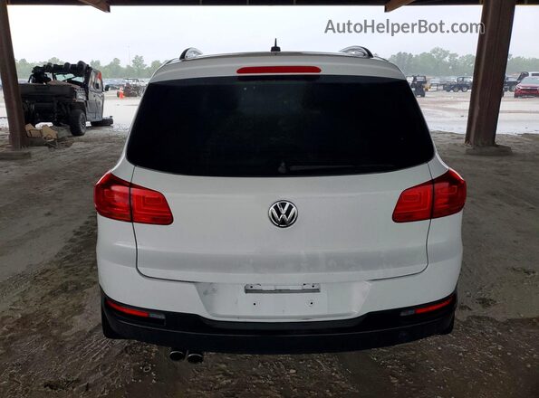 WVGAV7AX9GW602022 2016 VOLKSWAGEN TIGUAN White Widok z tyłu
