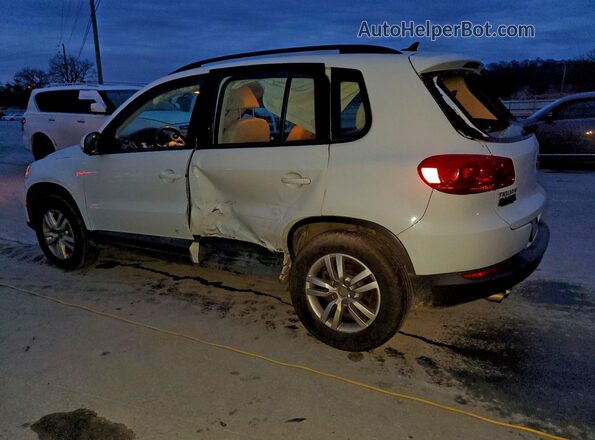 WVGAV7AX9HK022794 2017 VOLKSWAGEN TIGUAN White უკანა მარცხენა