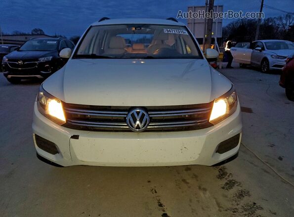 WVGAV7AX9HK022794 2017 VOLKSWAGEN TIGUAN White წინა ხედი