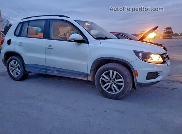 WVGAV7AX9HK022794 2017 VOLKSWAGEN TIGUAN White წინა მარჯვენა