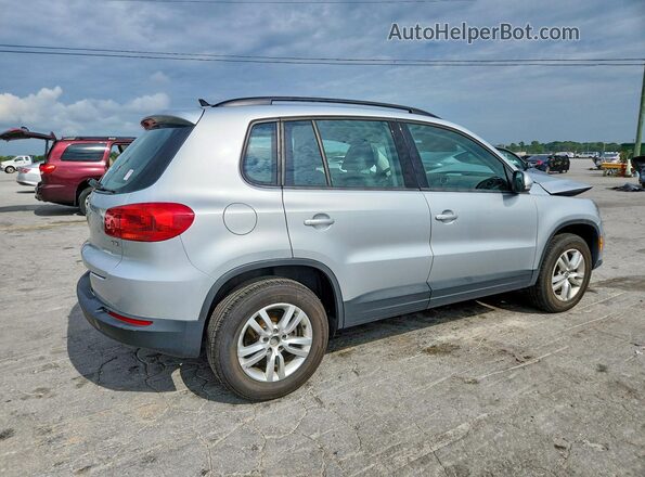 WVGAV7AX9HK027381 2017 VOLKSWAGEN TIGUAN Silver Задня права чверть
