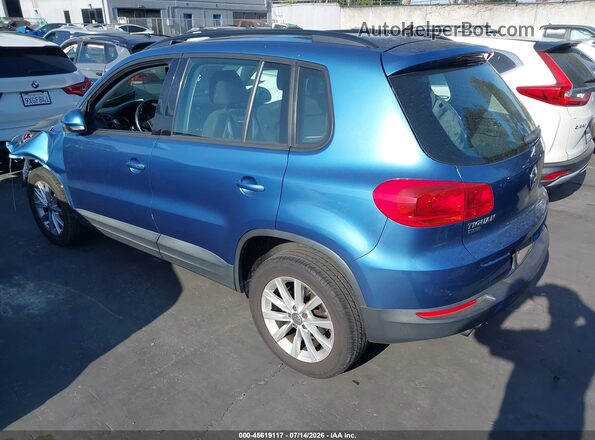 WVGAV7AX9HK042723 2017 VOLKSWAGEN TIGUAN Blue Tył lewy
