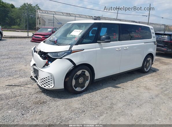 WVGAWVEB4SH013814 2025 VOLKSWAGEN ID. BUZZ White წინა მარცხენა ხედი სამი მეოთხედიდან