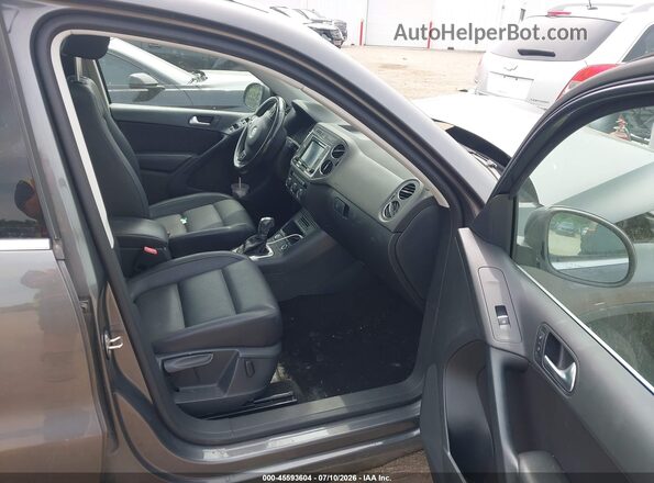 WVGBV7AX1GW531452 2016 VOLKSWAGEN TIGUAN Gray Սալոնի դիմացի տեսք