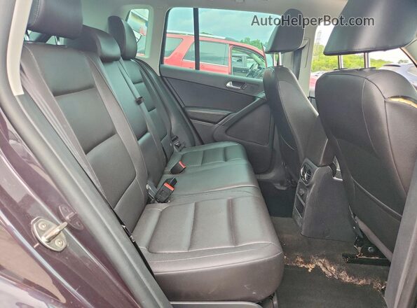 WVGBV7AX2GW531654 2016 VOLKSWAGEN TIGUAN Gray უკანა სავარძლების ხედი
