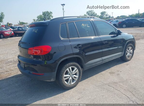 WVGBV7AX3HW508210 2017 VOLKSWAGEN TIGUAN Black Trasero derecho