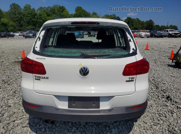 WVGBV7AX5JK005503 2018 VOLKSWAGEN TIGUAN Белый Вид сзади