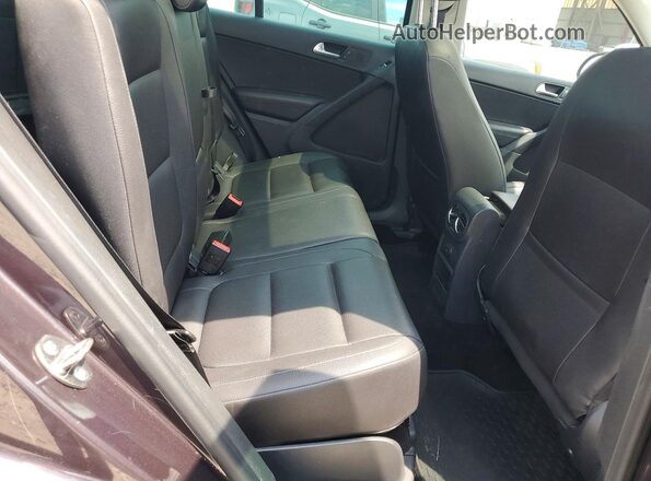 WVGBV7AX8GW568465 2016 VOLKSWAGEN TIGUAN Charcoal Widok wnętrza z tyłu
