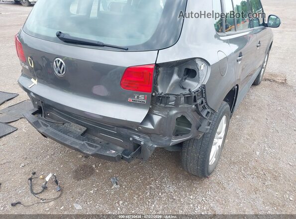 WVGBV7AX8GW597979 2016 VOLKSWAGEN TIGUAN Gray Դիմացի տեսք