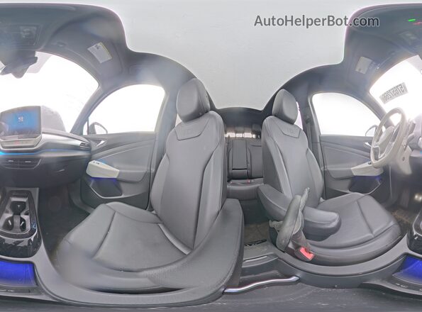WVGDMPE22MP008568 2021 VOLKSWAGEN ID.4 Black Vista de la etiqueta del VIN