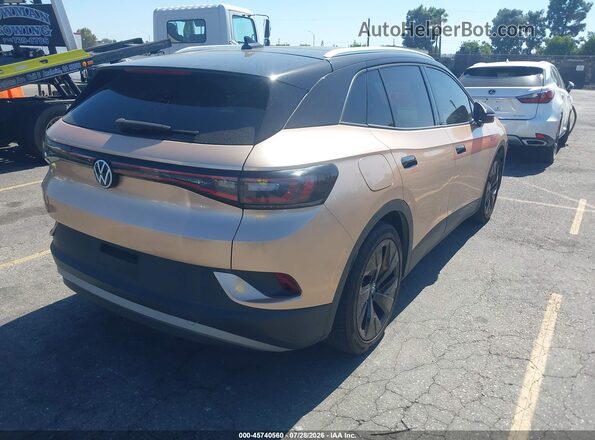 WVGDMPE2XMP012237 2021 VOLKSWAGEN ID.4 Beige Tył prawy