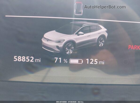 WVGDMPE2XMP012237 2021 VOLKSWAGEN ID.4 Beige Widok tylnych siedzeń
