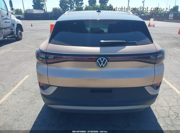 WVGDMPE2XMP012237 2021 VOLKSWAGEN ID.4 Beige 