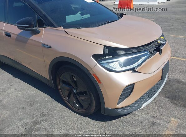 WVGDMPE2XMP012237 2021 VOLKSWAGEN ID.4 Beige 