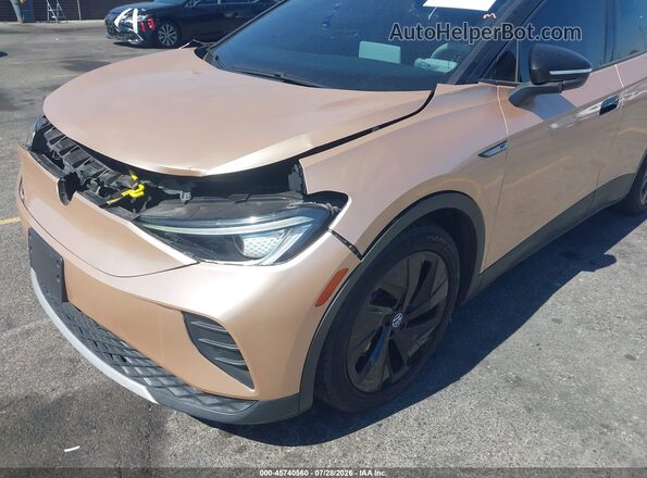 WVGDMPE2XMP012237 2021 VOLKSWAGEN ID.4 Beige 