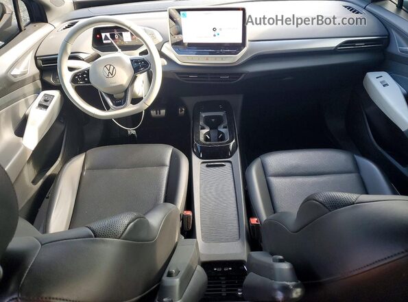 WVGDMPE2XMP022749 2021 VOLKSWAGEN ID.4 Blue Widok deski rozdzielczej