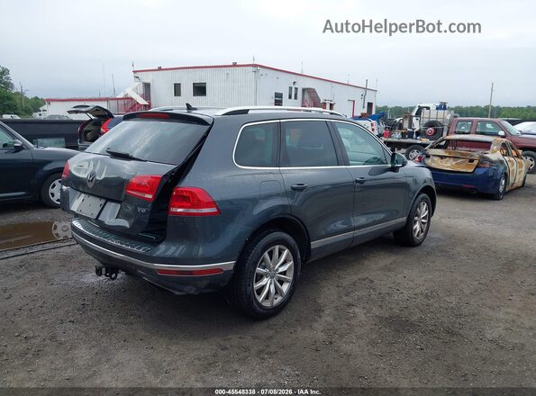 WVGEF9BP3GD004531 2016 VOLKSWAGEN TOUAREG Blue Rear right