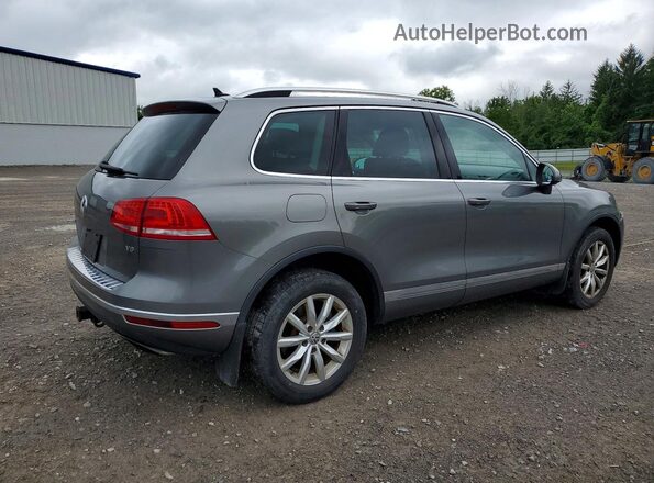 WVGEF9BP4GD010161 2016 VOLKSWAGEN TOUAREG Gray უკანა მარჯვენა