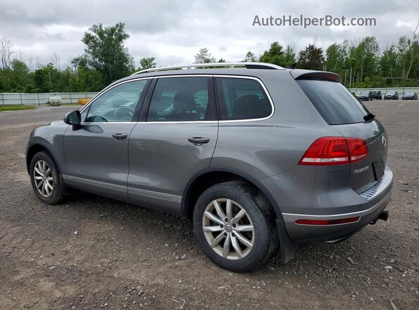 WVGEF9BP4GD010161 2016 VOLKSWAGEN TOUAREG Gray უკანა მარცხენა