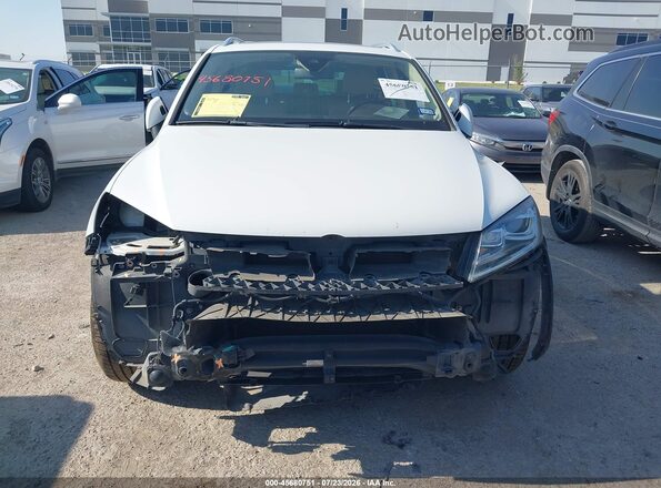 WVGEF9BP5GD005356 2016 VOLKSWAGEN TOUAREG White Вид щитка приладів