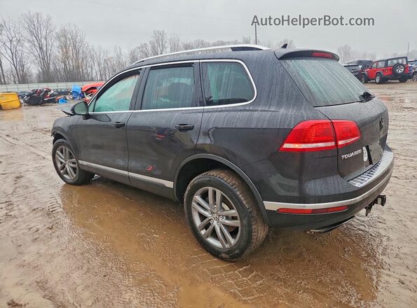 WVGEP9BP0GD005360 2016 VOLKSWAGEN TOUAREG Black უკანა მარცხენა