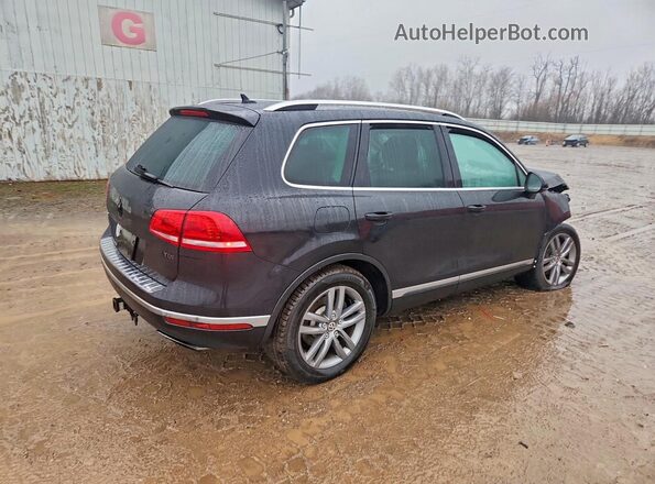 WVGEP9BP0GD005360 2016 VOLKSWAGEN TOUAREG Black უკანა მარჯვენა