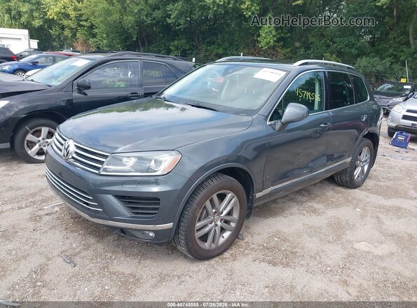 WVGEP9BP2GD001200 2016 VOLKSWAGEN TOUAREG Серый Передняя левая четверть
