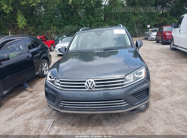 WVGEP9BP2GD001200 2016 VOLKSWAGEN TOUAREG Серый Вид щитка приборов