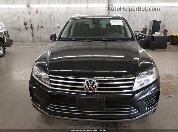 WVGEP9BP2GD003304 2016 VOLKSWAGEN TOUAREG Black Vista frontal
