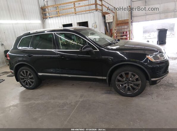WVGEP9BP2GD003304 2016 VOLKSWAGEN TOUAREG Black Vista interior trasera